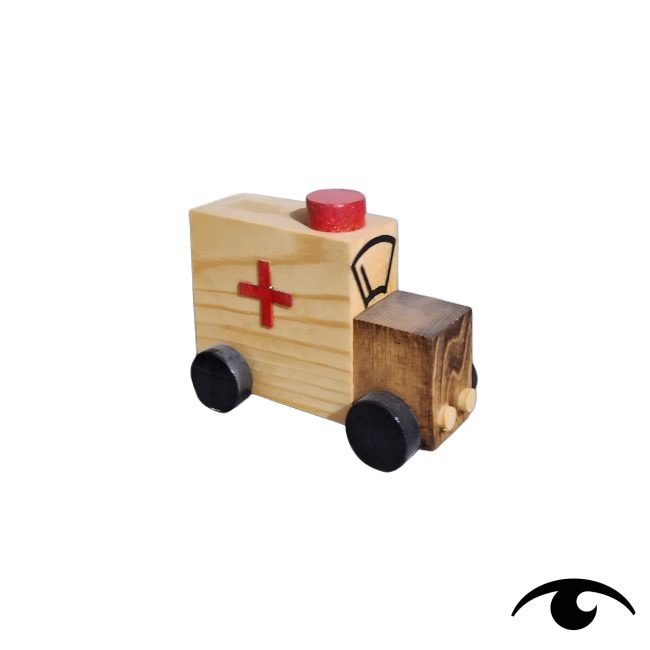 ماشین اسباب بازی مدل آمبولانس