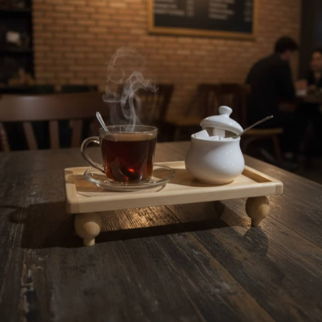 سینی پایه دار