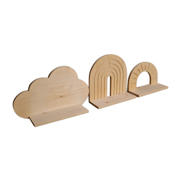 شلف دیواری 3 تیکه