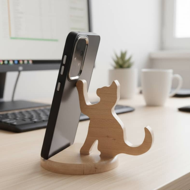 هولدر موبایل طرح گربه